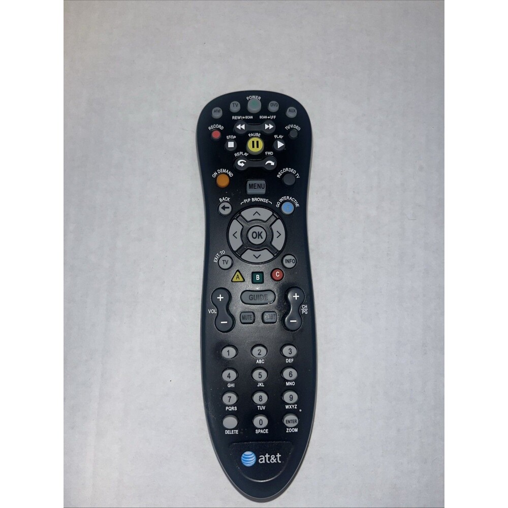At&t Original Uverse S10-S1 S10-S2 S10-S3 S10-S4 Universal Remote Control Tested